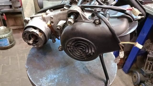 Ремонт старого скутера ямаха выпуск 1993года