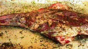 Копченая баранья нога