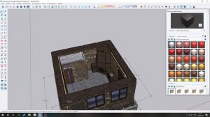 №33 Однокомнатный кирпичный дом зима/лето