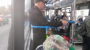 Поездка На Электробусе №М3 (Метро Красные Ворота–Проспект Будённого) Москва 21.09.2025