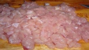 Ленивые котлеты из куриного филе