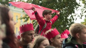 День первокурсника отметили сегодня в Петрозаводском госуниверситете