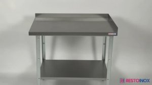 Стол производственный RESTOINOX СП-9/6-2БПП-ЭЦ 2 борта