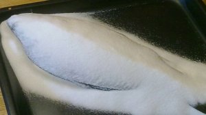 Карп, запеченный в соли