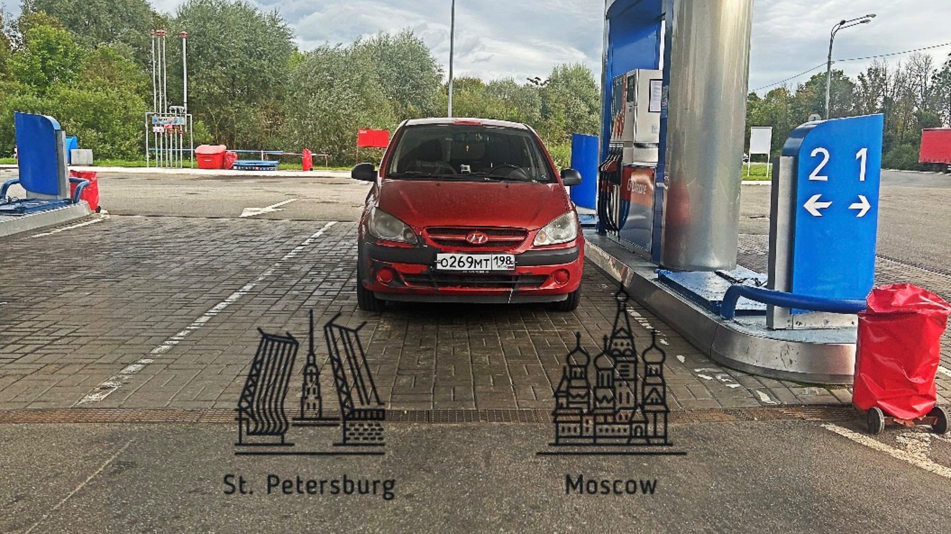 Как Hyundai из Питера в Москву переезжал