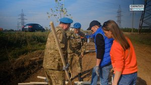 «АЛЛЕЯ ПАМЯТИ» В САРАПУЛЕ