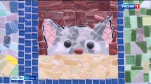 Рязанцы создают мозаичное панно на Лыбедском бульваре