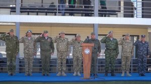 Церемония закрытия командно-штабного учения «Рубеж-2025»