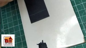 Обработка края и задней части украшений из полимерной глины