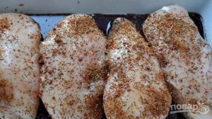 Куриные грудки в пряной глазури