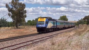 проезжающие поезда Австралии ч.5