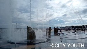 Проверка оборудования пешеходного фонтана