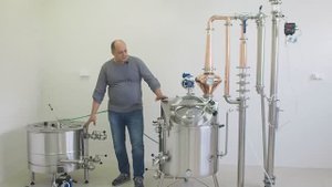DoubleDriveDistiller _4в1_ или двойной медный перегон с ректификацией