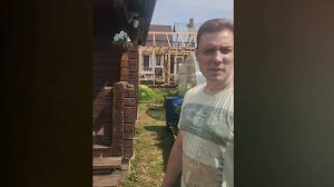 Отзыв #176 Евгений, деревня Пески, Передвижение дома для установки фундаментных блоков
