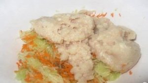 Куриные котлеты с кабачками