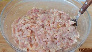 Куриные котлеты с манкой