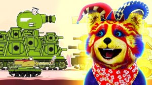 Все серии КВ-44 советский монстр вторая часть - Мультики про танки, РЕАКЦИЯ на Weasy