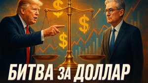 💰 Битва за доллар: какой главный конфликт разворачивается между Трампом и ФРС