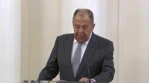 С.Лавров на подписании соглашений о сотрудничестве между новыми российскими регионами и Никарагуа