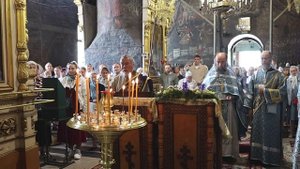 Молебен перед началом крестного хода  06.07.2025г