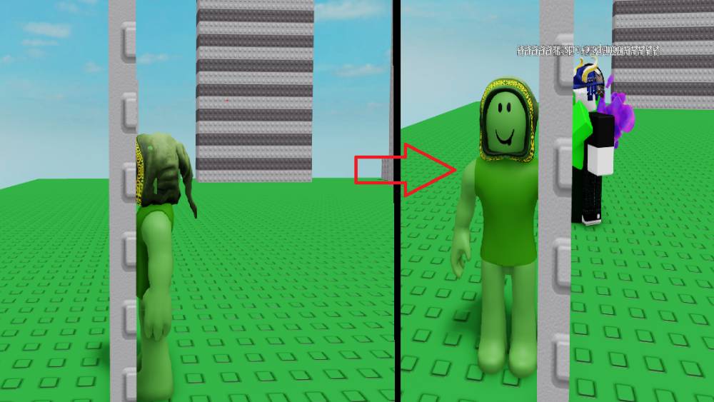 как пройти сквозь стену в роблокс смотреть онлайн