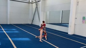 ЖП КМС, Оситковская Полина - Оситковская Кира, ШСА ОСЬ, Темповое упражнение