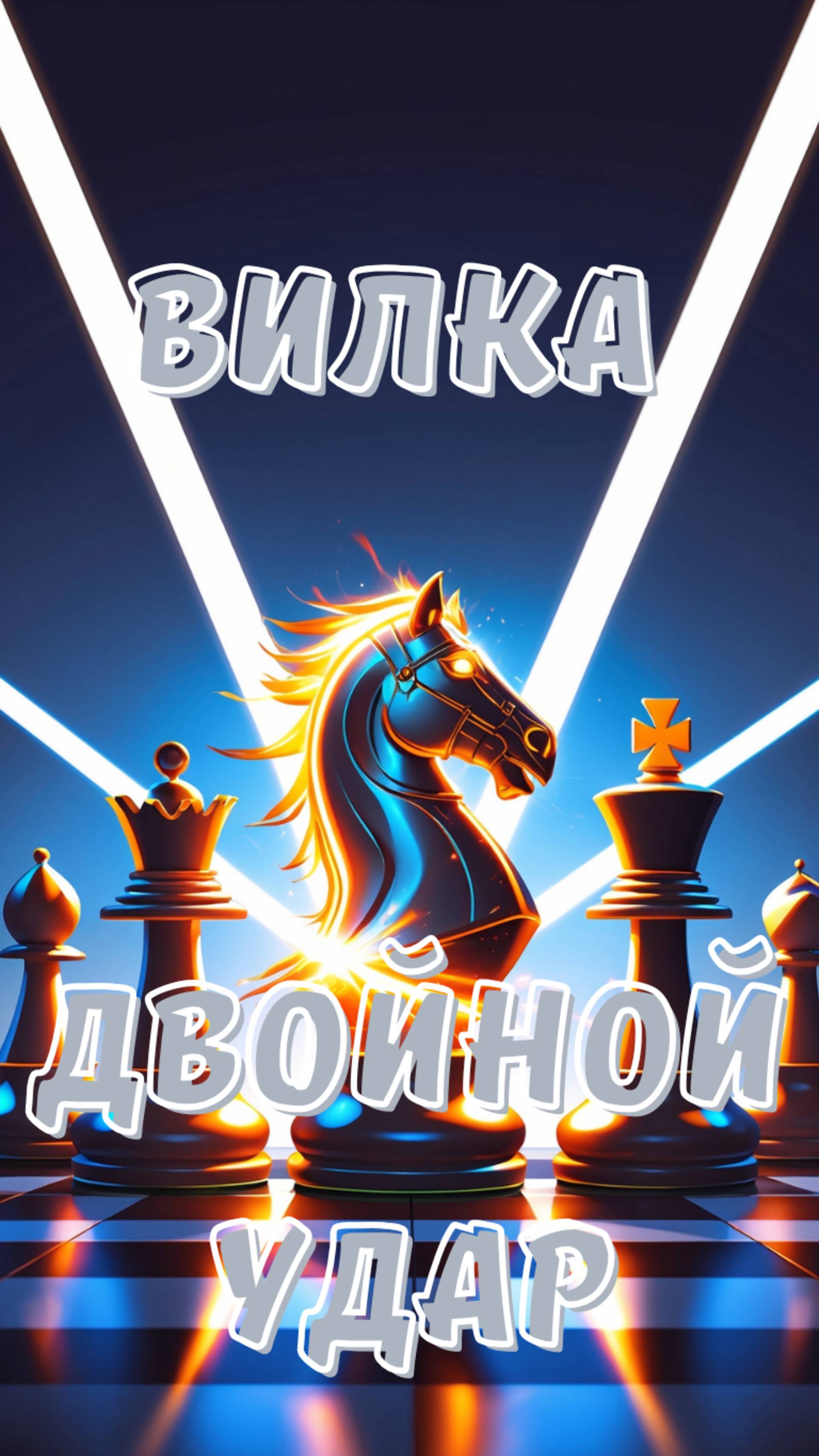 Вилка — двойной удар.