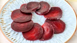 Карпаччо из свеклы