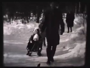 Прогулка на Лосевский пруд от ул. Ротерта. 1969 г.