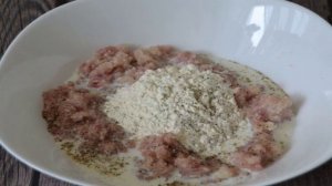 Куриные котлеты с мукой