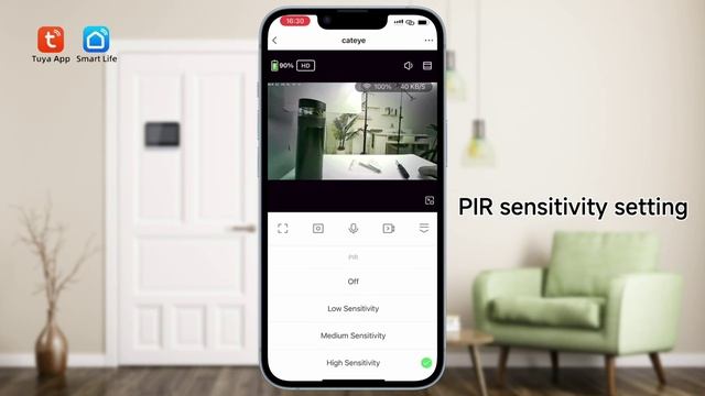 Видео беспроводной дверной звонок