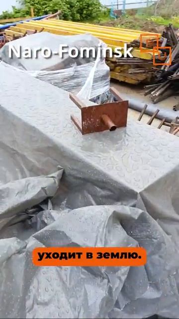 Отводим воду из дома при строительстве