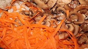 Жаркое с шампиньонами