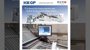 #HXCP China State-owned Printing Company enjoys their CP folding machine