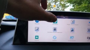 Яндекс навигатор на ГУ Dongfeng 580 2022 года