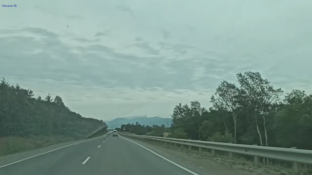 Дорога Анива - Южно-Сахалинск 17 сентября