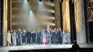 Поклоны после спектакля "Маяковский" в Ленкоме 21.09.25