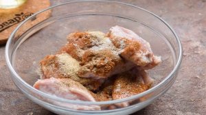 Крылышки в соево-горчичном соусе