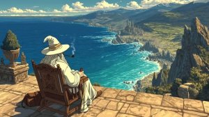 Фэнтези-музыка. Терраса Мага над Морем 🌊🔮