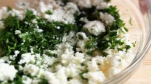 Лепешки к шашлыку с зеленью и творогом
