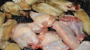 Крылышки куриные жареные