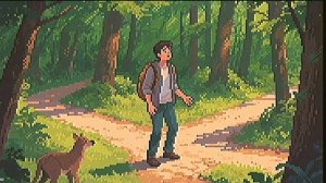 Аномалия в лесу. Мистическая история на ночь.