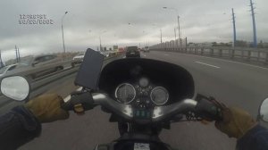 По Москве на БМВ Р1100Р