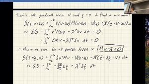 Optimal Control (CMU 16-745) 2024 Lecture 23 Calculus of Variations and Physics as Optimal Control