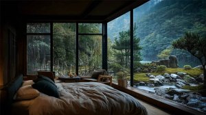 Дождливое Утро В Горах 🌧️ Уют И Спокойствие под Шум Дождя с Грозой