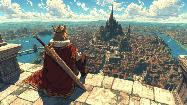 Фэнтези-музыка. Корона над Городом 👑🏙️