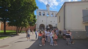 Прогулка по Великому Новгороду. Новгородский Кремль. Река Волхов. 16 августа 2024 г.