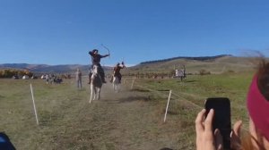 Студенты БГУ приобщаются к конной стрельбе из лука! 🏹🐎