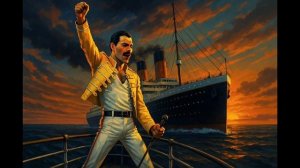 AI Freddie Mercury My heart wii go on