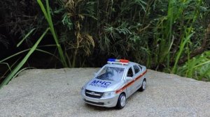 Модель Lada Granda  от  Autocrand, версия  МЧС